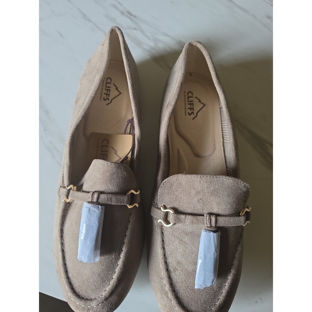 Preppy‎ Grey Loafers for Women Size 9 Quiet Luxury Comfort Classic Slip On